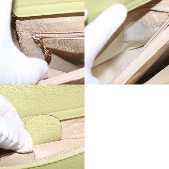 GUCCI Bamboo Hand Bag Suede Leather Lime Green Gold 002 123 002 123 - Picture 13 of 13